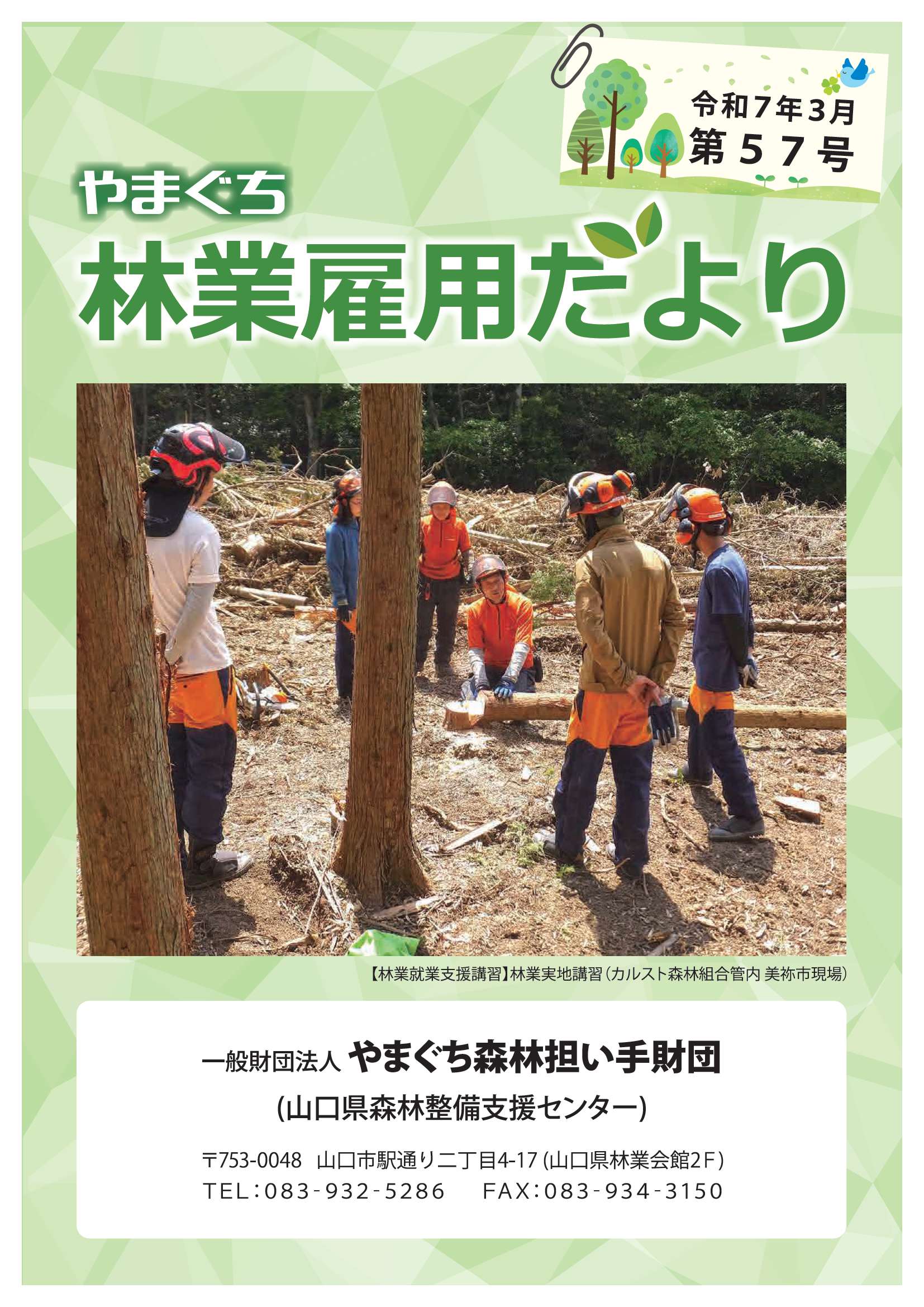 やまぐち林業雇用だより